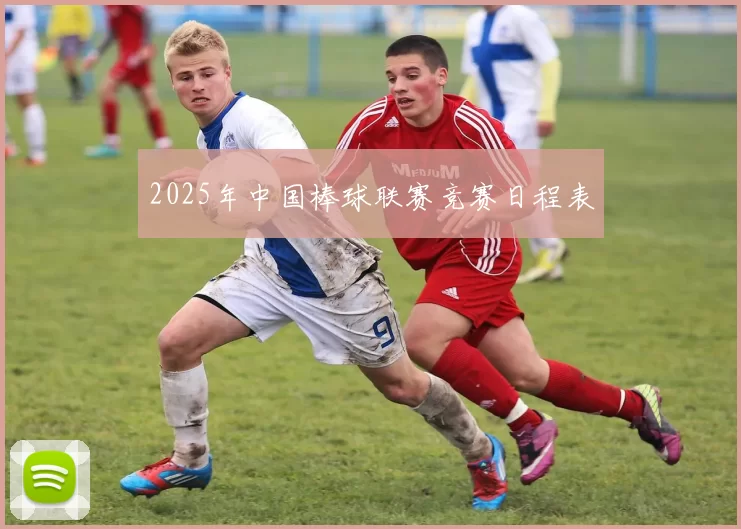 2025年中国棒球联赛竞赛日程表