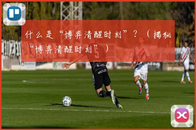 什么是“博弈清醒时刻”？（揭秘“博弈清醒时刻”）